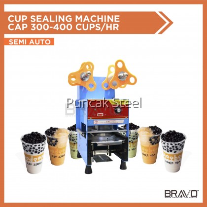Cup Sealing Machine -  CAP:300-400 Cups/HR (Semi Auto)