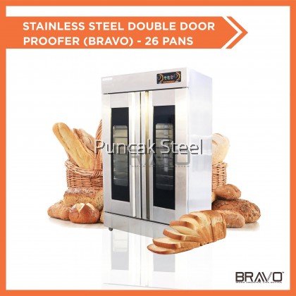 BRAVO Stainless Steel Double Proofer 26 Pans