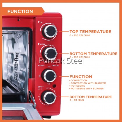 Innofood [60 LITER] Commercial Kitchen Oven Electric Portable oven For Bread, Biscuit, Pizza, Chicken Roast, Cake, Pastry