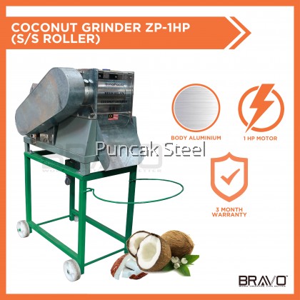Coconut Grinder ZP - 1HP (Stainless Steel Roller)